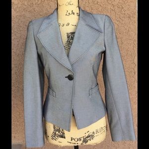 Silver Striped Armani Collezioni Blazer